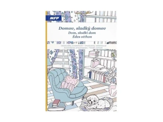 Kolorowanka antystresowa dom, słodki dom - MFP