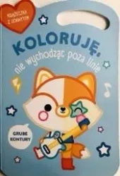 Koloruję bez wychodzenia poza linie Niebieska - praca zbiorowa