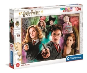 Puzzle 104 Super Kolor Harry Potter - Clementoni