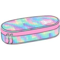 Piórnik saszetka z wewnętrzną klapką Pastel Pixels - ST-MAJEWSKI