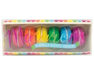 Gumki do ścierania pachnące Słodkie Makaroniki - Kolorowe Baloniki