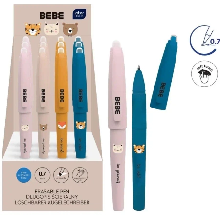 Długopis ścieralny profilowany Bebe Friend (12szt) - INTERDRUK