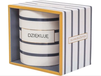 Kubek prezentowy - Dziękuję - Be-Happy Gifts