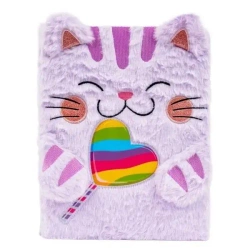 Pamiętnik A4 pluszowy Kotek - Fandy