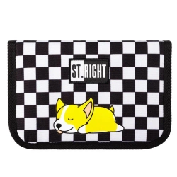 Piórnik dwuklapkowy bez wyposażenia Sleppy Corgi - ST-MAJEWSKI