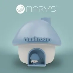 Nawilżacz powietrza LED Grzybek niebieski