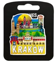 Magnes I love Poland Kraków - Pan Dragon