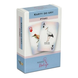 Karty do gry - ptaki - Mama Maluje