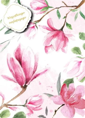 Karnet B6 z dowieszką - Magnolia - Henry
