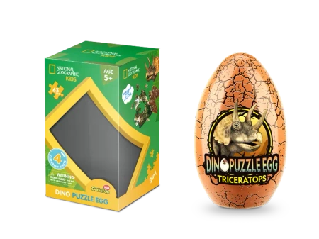 Puzzle 63 Triceratops - Cubic Fun