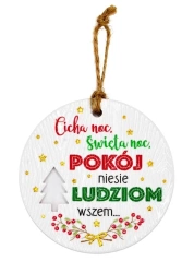 Zawieszka ceramiczna Boże Narodzenie - Kukartka