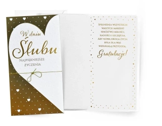 Karnet Ślub - Kukartka