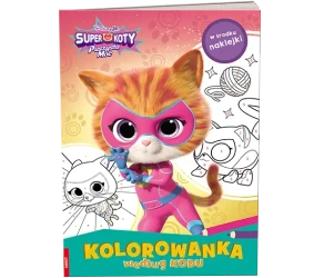 Disney SuperKoty Kolorowanka według kodu KKO-9107 - Opracowanie zbiorowe