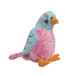 Papuga niebiesko-różowa 17cm - Beppe