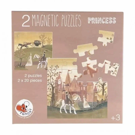 Puzzle magnetyczne Księżniczka - Egmont Toys
