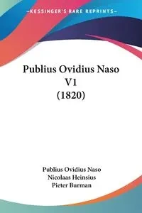 Publius Ovidius Naso V1 (1820) - Naso Publius Ovidius
