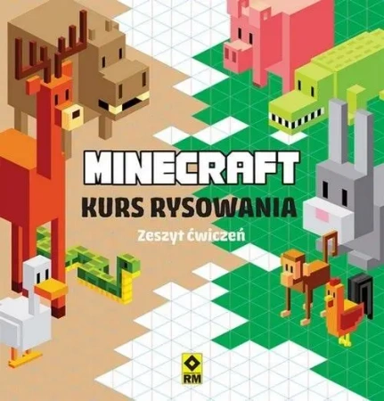 Minecraft. Kurs rysowania. Zeszyt ćwiczeń - Michał Zacharzewski