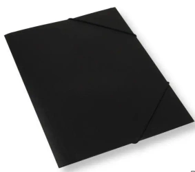 Teczka A4 z gumką czarna - Penword