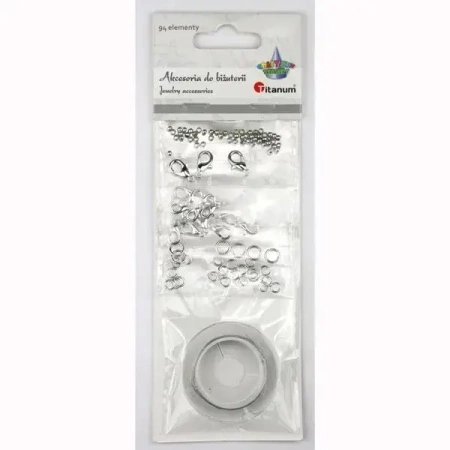Akcesoria do biżuterii srebrne 94el - Titanum