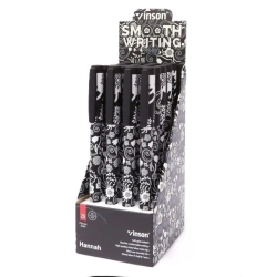 Długopis z zatyczką Hannah A71 niebieski (20szt) - Titanum