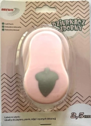 Dziurkacz ozdobny Żołądź 2.5cm - Brewis