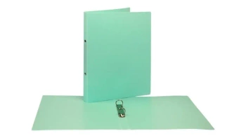 Segregator A4 PP 2cm 2R pastel zielony - Biurfol