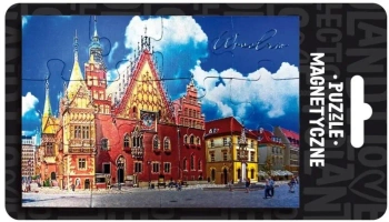 Magnes puzzle Wrocław ILP-MAG-PUZZ-WR-02 - Pan Dragon