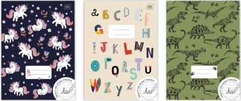 Zeszyt A4 32 k. 3-linie kolorowe, Interdruk