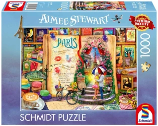 Puzzle PQ 1000 Wspomnienia z Paryża / Francja - Schmidt
