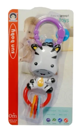 Zabawka dla malucha zawieszka zebra - SWEDE