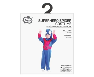 Strój dla dzieci Superbohater Pająk 110/120cm - Godan