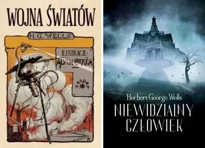 Wojna światów Niewidzialny.... PAKIET 2, HG Wells - Herbert George Wells