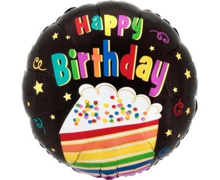 Balon foliowy Rainbow cake - Anagram