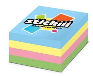 Kostka samoprzylepna 76x76mm 400K 4 kolory pastel - Alfa Pastello