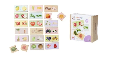Montessori Puzzle 34el - Eichhorn