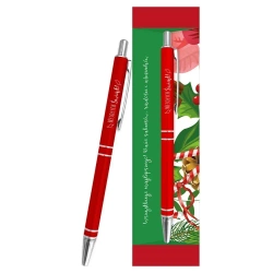 Długopis świąteczny z napisem Wesołych Świąt - Be-Happy Gifts