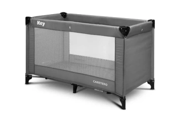 Łóżeczko turystyczne Key grafitowe - Caretero