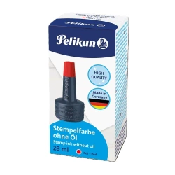 Tusz do stempli 28ml czerwony - PELIKAN