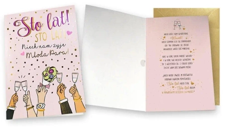 Karnet muzyczny Ślub - Kukartka