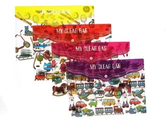 Teczka A4 plastikowa na nit zabawki (12szt) - ADAR