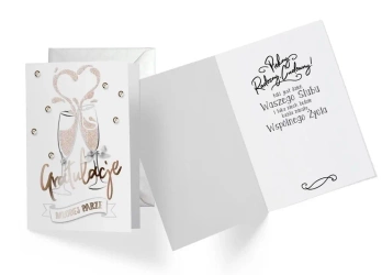 Karnet B6 DK-754 Ślub - Kukartka