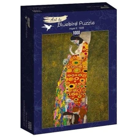 Puzzle 1000 Nadzieja II, Gustav Klimt, 1908 - Bluebird Puzzle
