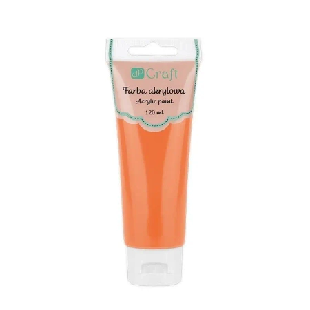 Farba akrylowa pomarańczowa 120ml - Dalprint dpCraft