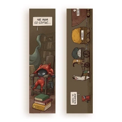 Zakładka kartonowa - Nie mam co czytać - Molom