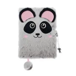 Pamiętnik A5/96K z kłódką 3D Panda - ST-MAJEWSKI
