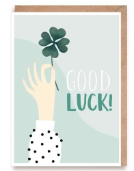 Kartka okolicznościowa Powodzenia Good luck! - Cardie