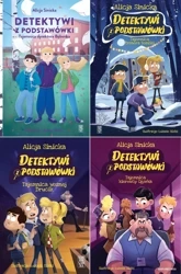 Detektywi z podstawówki. Tom 1-4, Alicja Sinicka - Alicja Sinicka