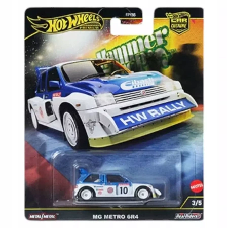 HOT WHEELS PREMIUM CAR CULTURE HAMMER DROP HRW09 86 MG METRO 6R4
