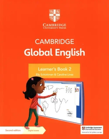 Cambridge Global English Learner's Book 2 with Digital Access (1 Year) - Elly Schottman, Caroline Linse, Kathryn Harper