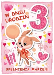 Karnet Urodziny 3 - Armin Style